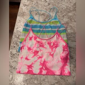 No Boundaries Cami Crop Bra Tanks NWOT XL
